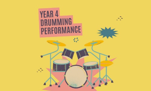 image showing Year 4 Drumming Performance