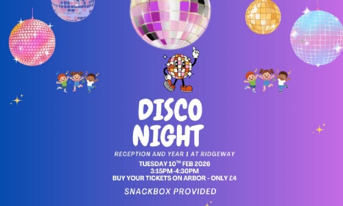 image showing Reception & Yr 1 - Disco Night