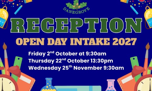 image showing Reception 2027 - Open day