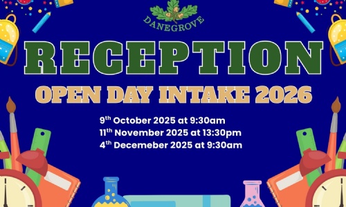 image showing Reception Open Day